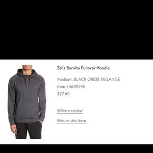 Zella Pullover Hoodie